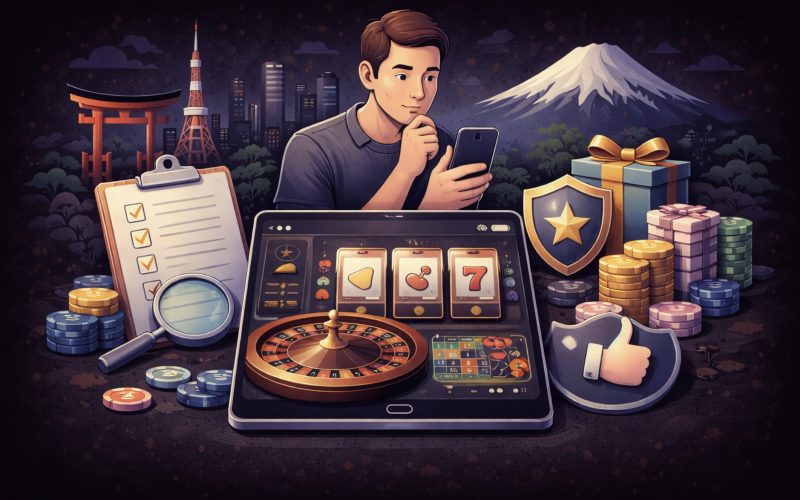 日本で最適なオンラインカジノを選ぶ方法｜初心者向け完全ガイド